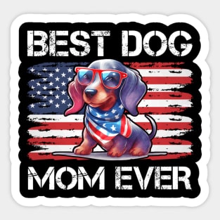 best dog mom ever Sticker